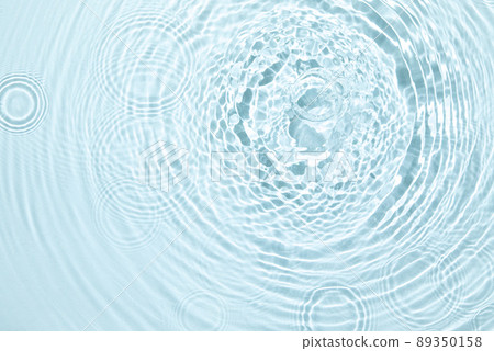 The texture of water on a blue background in bright sunlight. The texture of water on a blue background in bright sunlight. 89350158