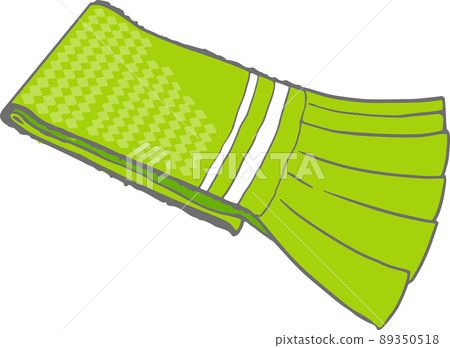 Obi-raising vector illustration (items dressed for Shichigosan girls) Obi-raising vector illustration (items dressed for Shichigosan girls) 89350518