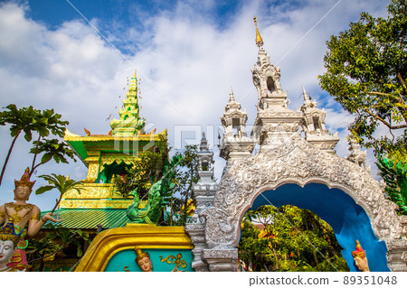 Wat Saeng Kaeo Phothiyan temple in Chiang Rai, Thailand Wat Saeng Kaeo Phothiyan temple in Chiang Rai, Thailand 89351048