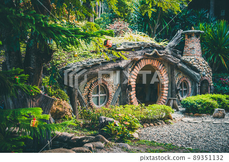 Hobbit house in the forest of Chiang Mai, Thailand Hobbit house in the forest of Chiang Mai, Thailand 89351132