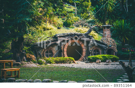 Hobbit house in the forest of Chiang Mai, Thailand Hobbit house in the forest of Chiang Mai, Thailand 89351164
