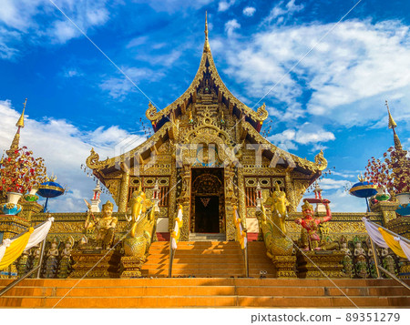 Wat Saeng Kaeo Phothiyan temple in Chiang Rai, Thailand Wat Saeng Kaeo Phothiyan temple in Chiang Rai, Thailand 89351279