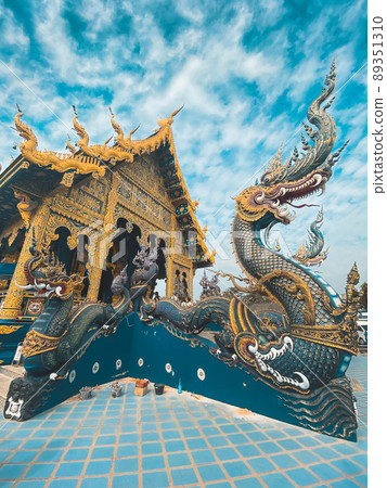 Wat Rong Suea Ten, the Blue Temple, in Chiang Rai, Thailand Wat Rong Suea Ten, the Blue Temple, in Chiang Rai, Thailand 89351310