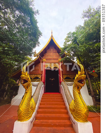 Wat Phra Kaew temple in Chiang Rai, Thailand Wat Phra Kaew temple in Chiang Rai, Thailand 89351387