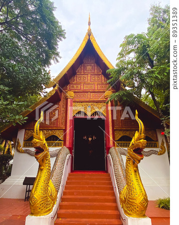 Wat Phra Kaew temple in Chiang Rai, Thailand Wat Phra Kaew temple in Chiang Rai, Thailand 89351389