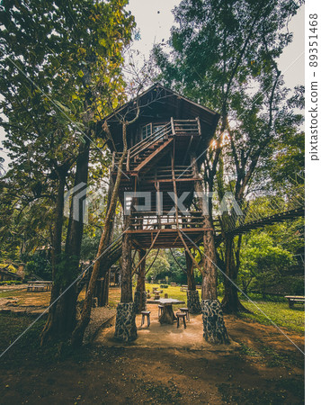 Hobbit house in the forest of Chiang Mai, Thailand Hobbit house in the forest of Chiang Mai, Thailand 89351468