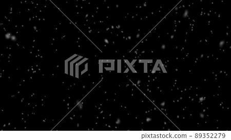Falling snowflakes isolated on black background. Realistic snow falling animation. 3d rendering Falling snowflakes isolated on black background. Realistic snow falling animation. 3d rendering 89352279
