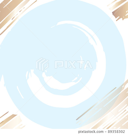 Brush strokes in pastel color with bronze gradient Brush strokes in pastel color with bronze gradient 89358302