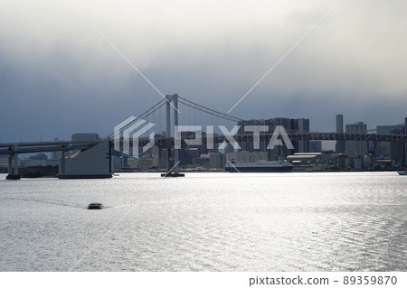 Sumida River from Toyosu Ohashi Sumida River from Toyosu Ohashi 89359870