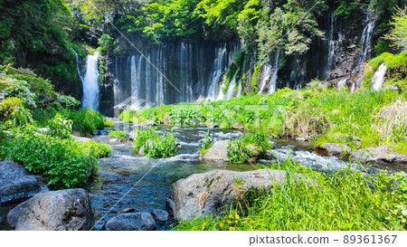 白rai瀑布（富士宮市） 89361367