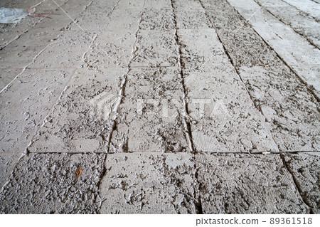 Texture gray plastered floor cement Texture gray plastered floor cement 89361518