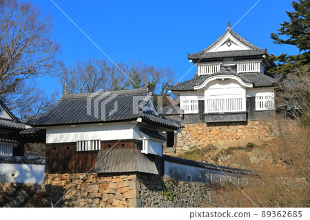 [Okayama Prefecture] Bitchu Matsuyama Castle under clear skies 89362685
