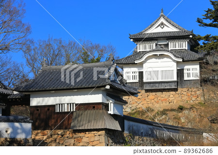 [Okayama Prefecture] Bitchu Matsuyama Castle under clear skies 89362686