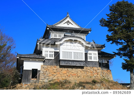 [Okayama Prefecture] Bitchu Matsuyama Castle under clear skies 89362689