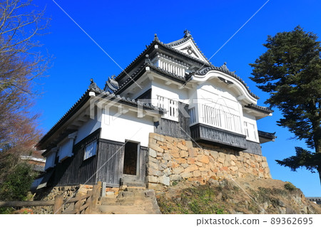 [Okayama Prefecture] Bitchu Matsuyama Castle under clear skies 89362695