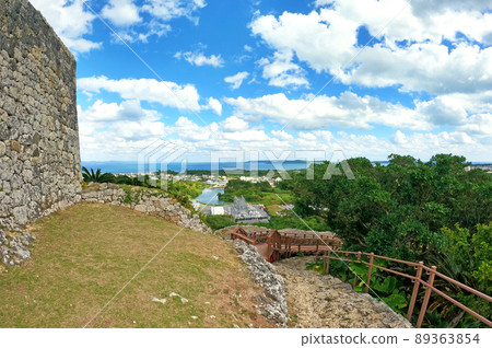 世界遺產勝連城沖繩 89363854