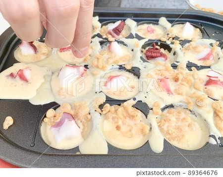章魚燒派對照片素材 89364676