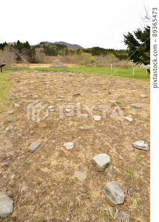 Taking a picture of the world heritage site of Ofune at Ofune, Hakodate, Hokkaido in spring Taking a picture of the world heritage site of Ofune at Ofune, Hakodate, Hokkaido in spring 89365473