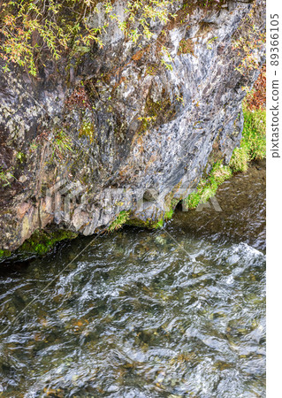 Bedrock and water flow of the Taba River / Tabayama Village, Yamanashi Prefecture Bedrock and water flow of the Taba River / Tabayama Village, Yamanashi Prefecture 89366105