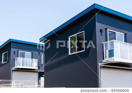 Galvalume steel plate apartment under construction 89366609