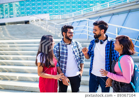 indian ethnicity friendship togetherness in park on sunny day indian ethnicity friendship togetherness in park on sunny day 89367104
