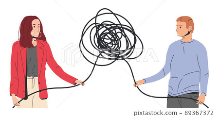 Couple Unravel the Tangle of Problems. Couple Unravel the Tangle of Problems. 89367372