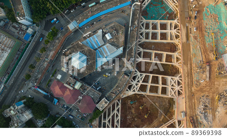 Aerial view of landscape in shenzhen, China Aerial view of landscape in shenzhen, China 89369398
