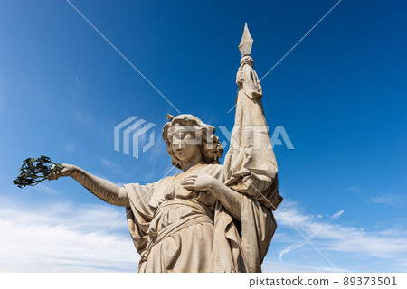 Marble Statue of Beauty Italy or Bella Italia - Brescia Lombardy Marble Statue of Beauty Italy or Bella Italia - Brescia Lombardy 89373501