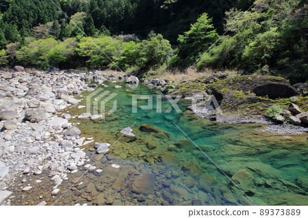 從Horigasei沉降橋泉看（高知縣北川村） 89373889