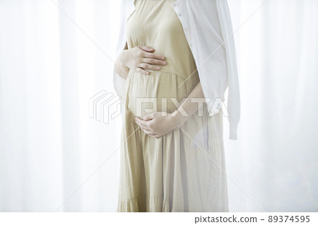 Pregnant woman maternity late pregnancy Pregnant woman maternity late pregnancy 89374595