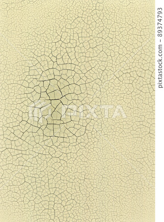 Dry cracked clay surface texture / Abstract background 89374793