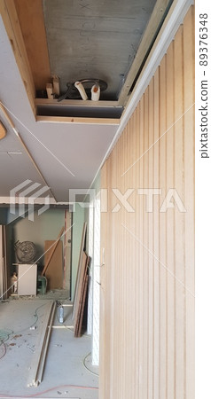 Construction site. Interior. Interior. Carpenter. Woodworking. Design Construction site. Interior. Interior. Carpenter. Woodworking. Design 89376348