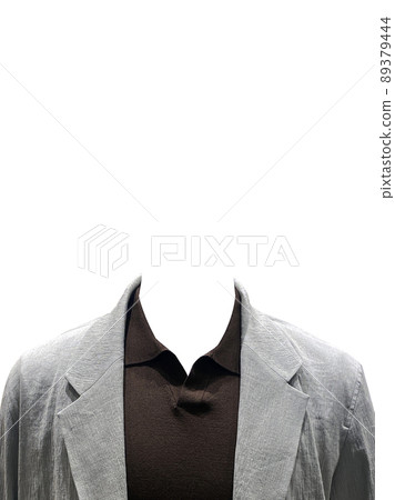 Male ID photo, photo composite, upper body, nuki 89379444