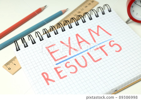 Concept of exams and tests, close up Concept of exams and tests, close up 89386998