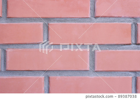 Red brick masonry 89387038