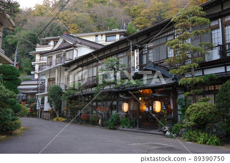 Townscape of Kamasaki Onsen (Shiroishi City, Miyagi Prefecture) 89390750