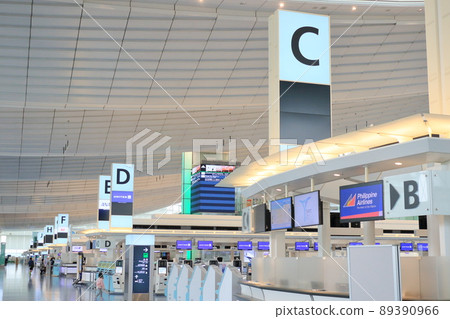 Haneda Airport Terminal 3 Departure Lobby International Flight International Terminal 89390966