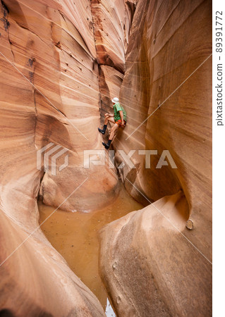 Slot canyon Slot canyon 89391772