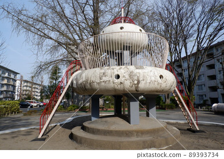 Park playset in Kodaira housing complex Park playset in Kodaira housing complex 89393734