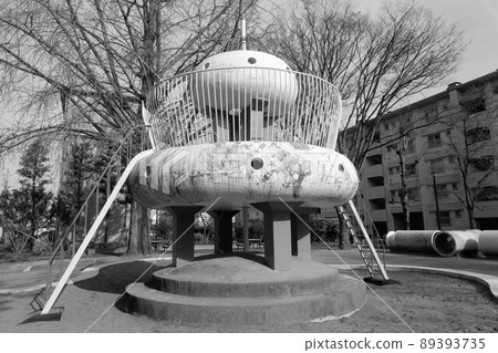 Park playset in Kodaira housing complex Park playset in Kodaira housing complex 89393735