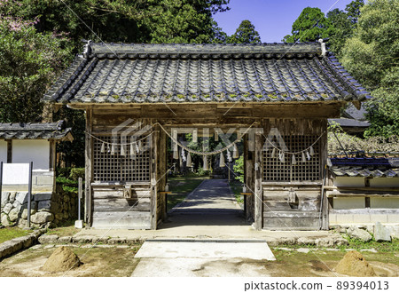 Awaga Shrine Zuijin Gate Asago City, Hyogo Prefecture Awaga Shrine Zuijin Gate Asago City, Hyogo Prefecture 89394013