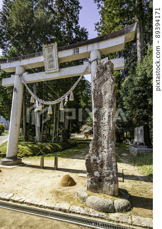 兵庫縣阿波賀神社鳥居朝來市 89394171