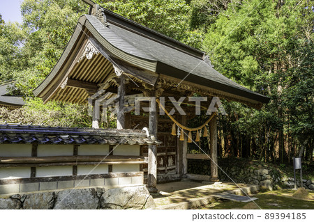 兵庫縣朝來市阿波賀神社弟子門 兵庫縣朝來市阿波賀神社弟子門 89394185