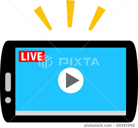 帶實時視頻的智能手機 帶實時視頻的智能手機 89395998