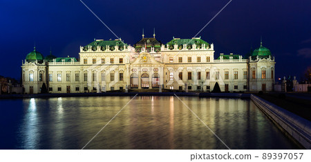 External view of Upper Belvedere in Vienna, Austria External view of Upper Belvedere in Vienna, Austria 89397057