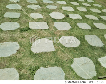 Cobblestone gardening Cobblestone gardening 89397138