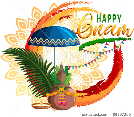 Onam Hindu harvest festival poster Onam Hindu harvest festival poster 89397200