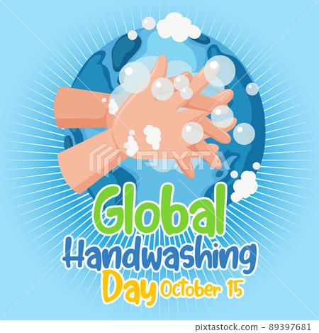 Global Handwashing Day poster design 89397681