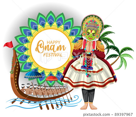Onam Hindu harvest festival poster Onam Hindu harvest festival poster 89397967