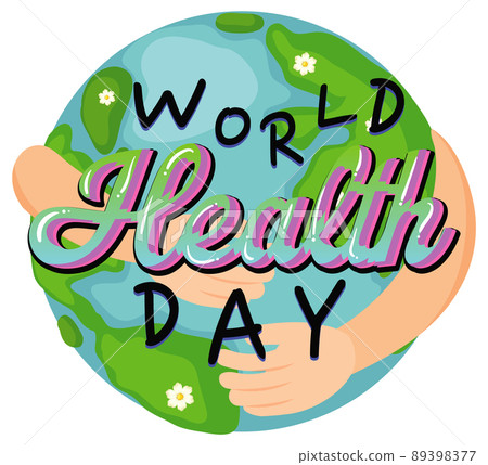 Poster design for world health day Poster design for world health day 89398377